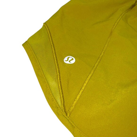 Lululemon | 12 | Hotty Hot Short 2.5" | Golden Lime | Activewear | Athleisure - Picture 6 of 16